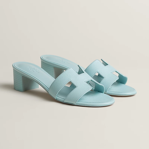Hermes | Oasis Sandals | misty blue