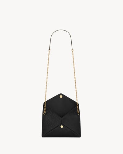 Saint Laurent | Cassandre lambskin chain clutch |...