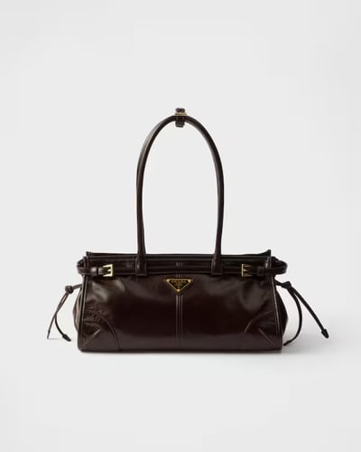 Prada | Prada Bonnie medium leather handbag | Colo...