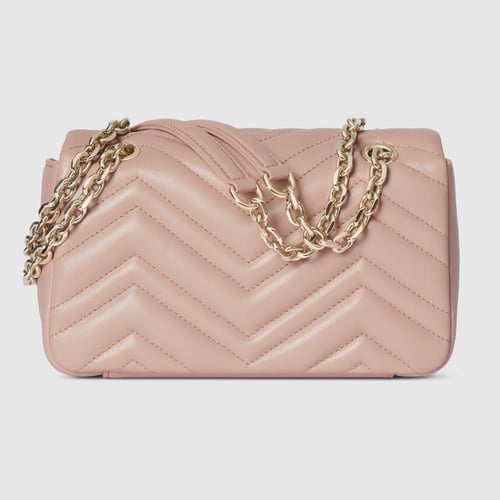Gucci | GG Marmont small shoulder bag | pink beige...
