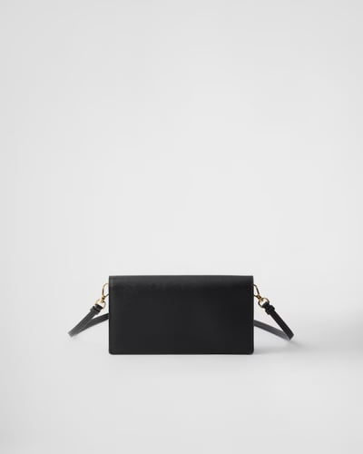 Prada | Saffiano leather mini-bag | Color: Black