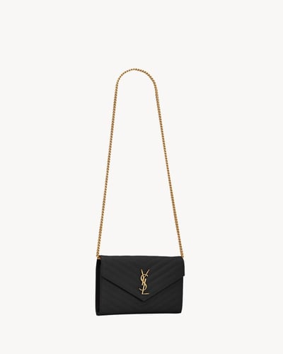 Saint Laurent | CASSANDRE classic CHAIN ​​WALLET I...