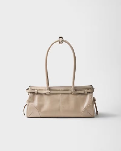 Prada | Prada Bonnie medium leather handbag | Colo...