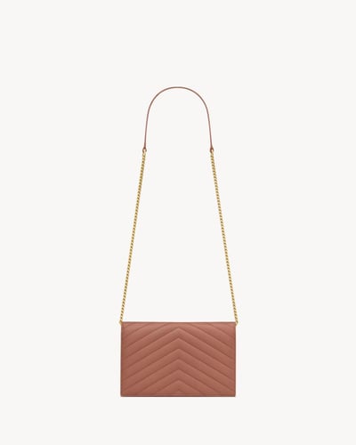 Saint Laurent | CASSANDRE ENVELOPE CHAIN ​​WALLET...