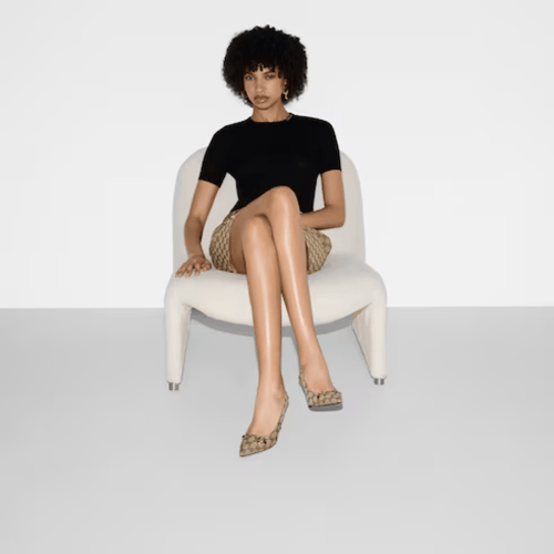 Gucci | Women's slingback pump with Horsebit