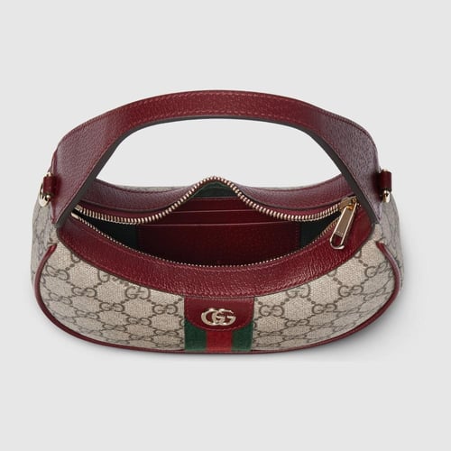 Gucci | Ophidia small shoulder bag | beige and bro...