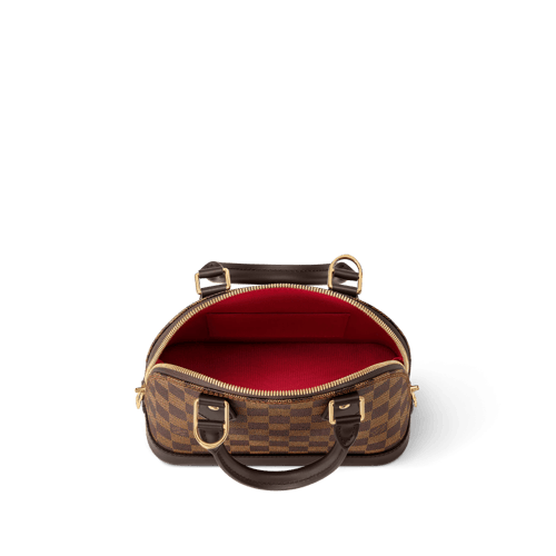 Louis Vuitton| Sac Alma BB | Ebony Checkered Canva...