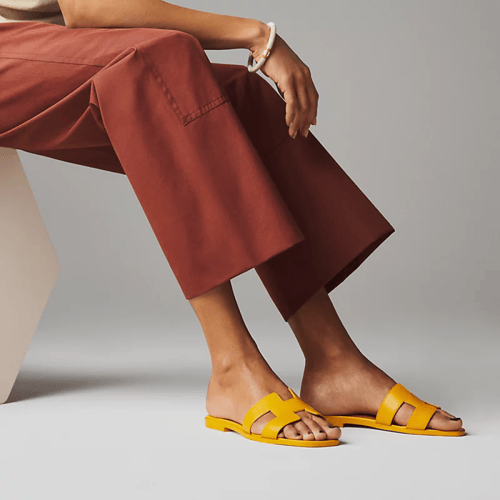 Hermes | Oran Sandals | topaz yellow