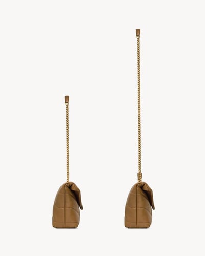 Saint Laurent | Lambskin Puffer Toy | DARK CORK