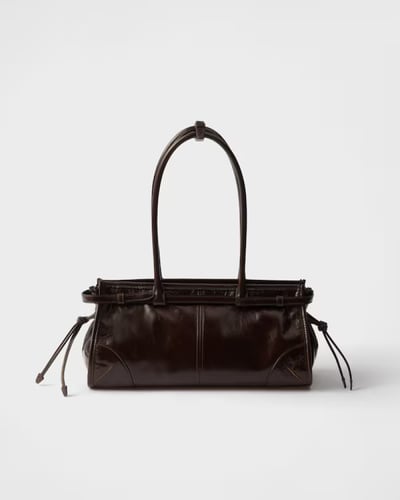 Prada | Prada Bonnie medium leather handbag | Colo...