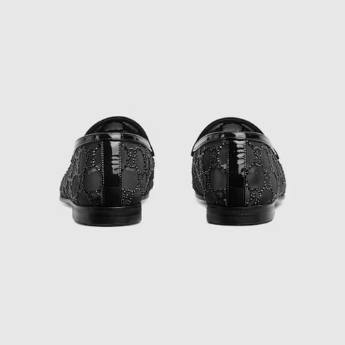 Gucci | Women's GG crystal Gucci Jordaan loafer |...