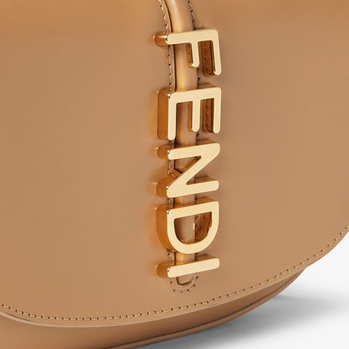Fendi | Fendigraphy Wallet on Chain | Cappuccino-c...