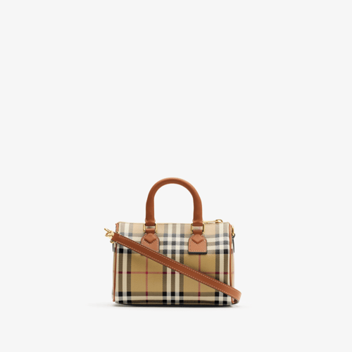 Burberry | Mini Check Bowling Bag | Archive beige/...