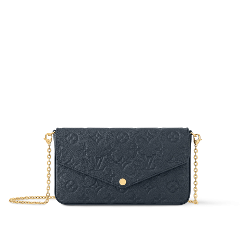 Louis Vuitton| Felicie Pouch | Navy blue