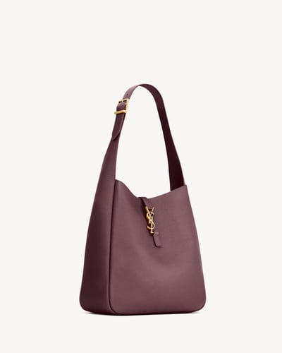 Saint Laurent | The 5 to 7 large, soft grained lea...