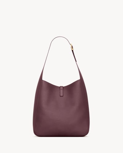 Saint Laurent | The 5 to 7 large, soft grained lea...