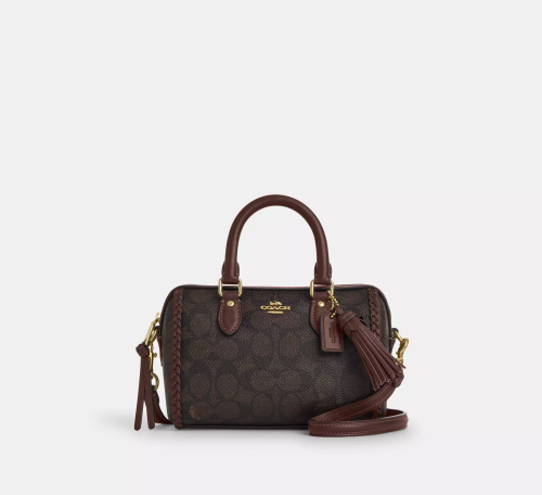 COACH | Mini Rowan Crossbody Bag In Signature Canv...