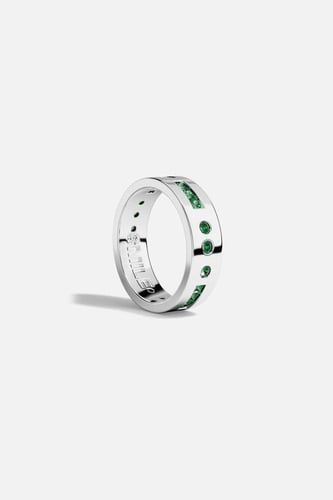 APM Monaco | morse code | Sterling Silver | خاتم S...