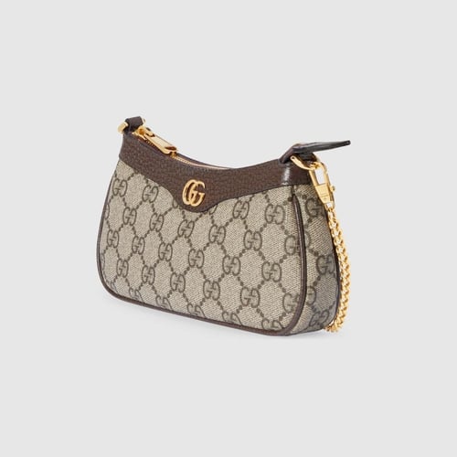 Gucci | Ophidia mini bag | beige and ebony Supreme
