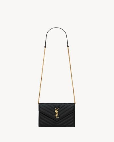Saint Laurent | CASSANDRE ENVELOPE CHAIN ​​WALLET...