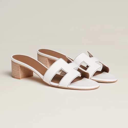 Hermes | Oasis Sandals | White