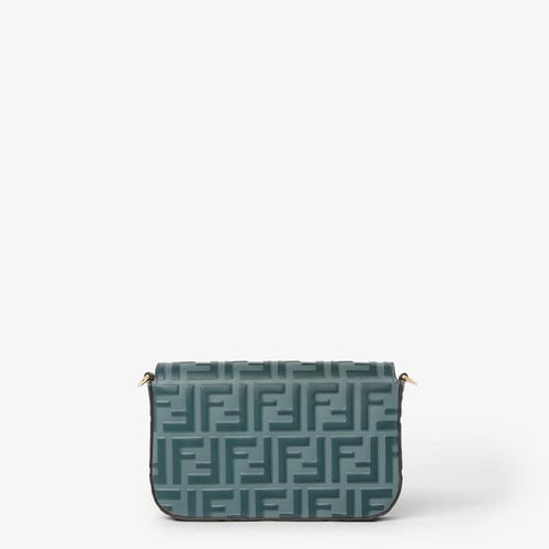 Fendi | FF Diamonds Wallet On Chain | Green and ma...