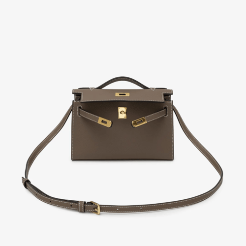 MILLE BAGS | Erika | Color: elephant grey