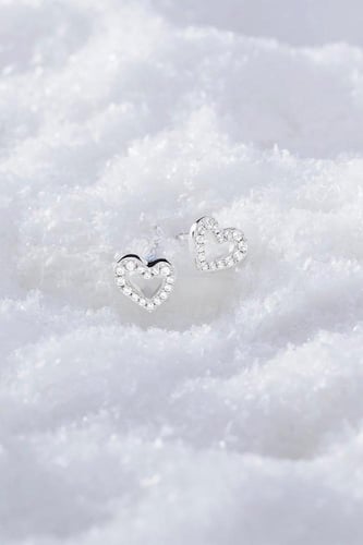 APM Monaco | hiver | Sterling Silver | أقراط مسمار...