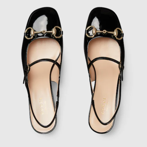 Gucci | Women's Horsebit pump | black patent leath...