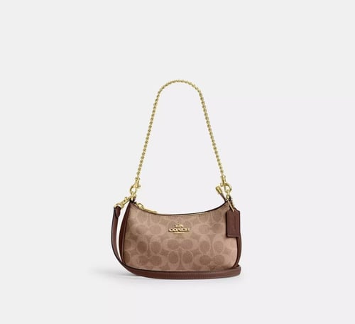 COACH | Teri Mini Crossbody Bag In Signature Canva...