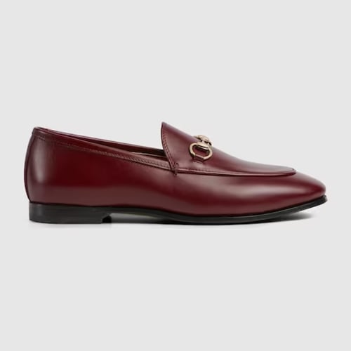 Gucci | Women's Gucci Jordaan loafer | Rosso Ancor...