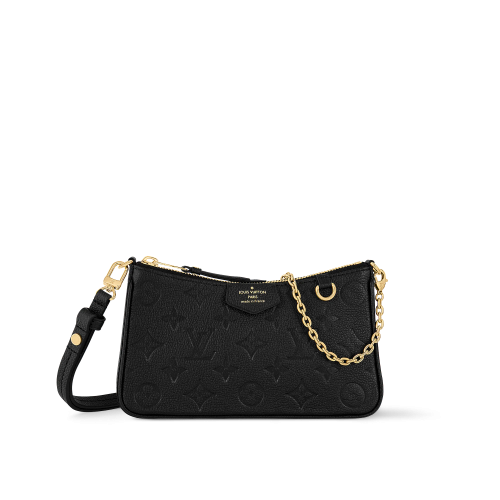 Louis Vuitton| Easy Pouch On Strap Bag | Black