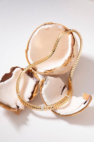 APM Monaco | soleil | 18k Yellow Gold Plated | قلا...