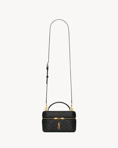 Saint Laurent | GABY lambskin vanity bag | BLACK