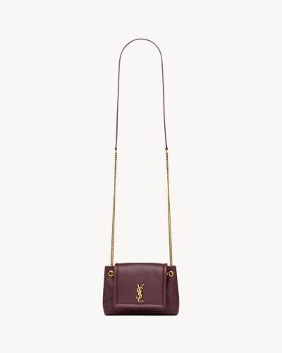 Saint Laurent | mini NOLITA IN LAMBSKIN | HOT WINE