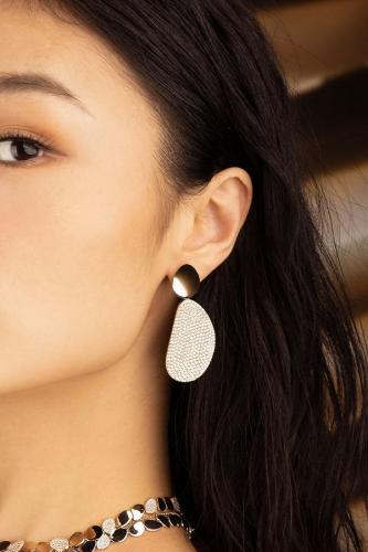 APM Monaco | soleil | 18k Yellow Gold Plated | حلق...