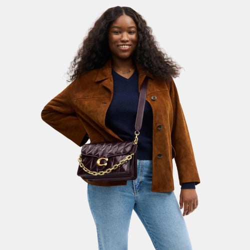 Coach | Chain Tabby Shoulder Bag With Quilting | C...