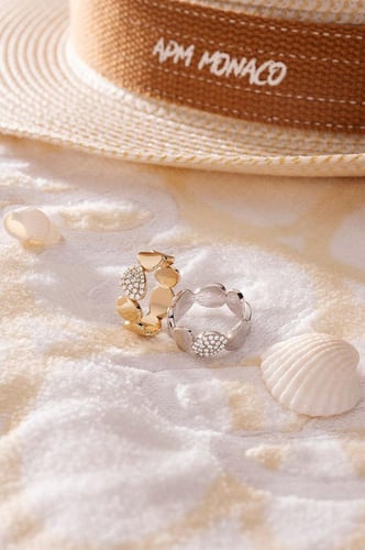 APM Monaco | soleil | Sterling Silver | خاتم Galet