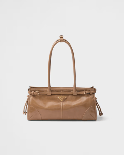 Prada | Prada Bonnie medium leather handbag | Colo...