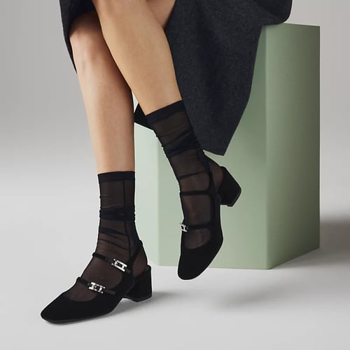 Hermes | Jackie 50 Pumps | black