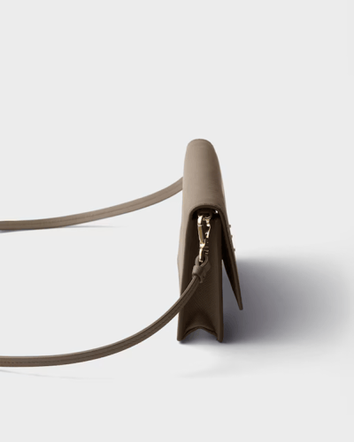 Prada | Saffiano leather mini-bag | Color: Clay Gr...