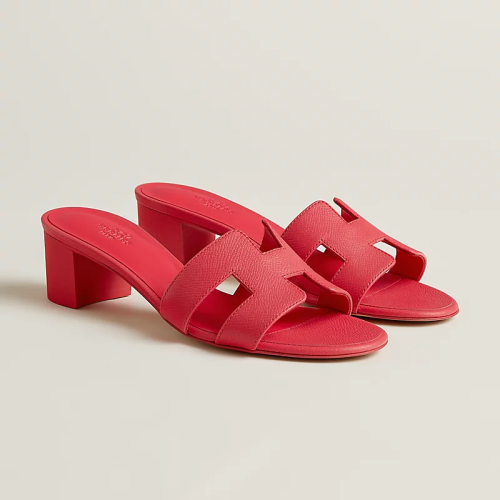 Hermes | Oasis Sandals | pomegranate rose
