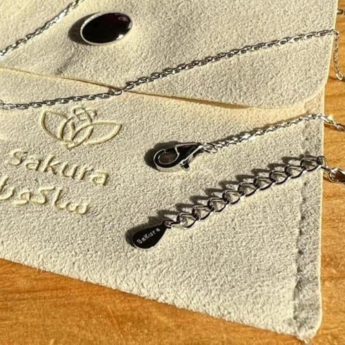 عقد نبض القلب ساكورا Heartbeat Necklace Sakura