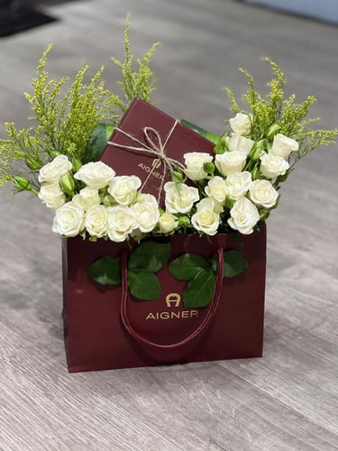 قلم اقنر ِAIGNER فضي اسود