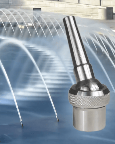 فوهة نافورة. مقاسات