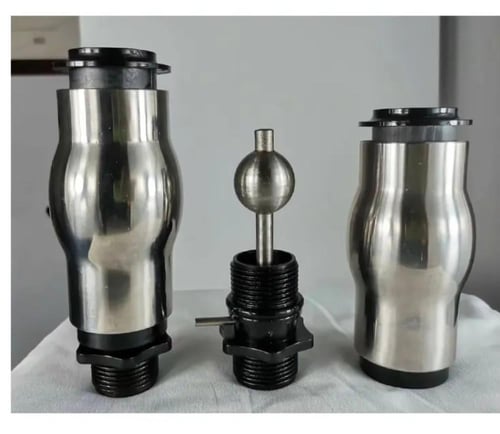 فوهة نافورة رغوية 1 بوصة ستيل