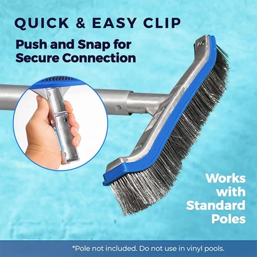 فرشة. مكنسة ستيل