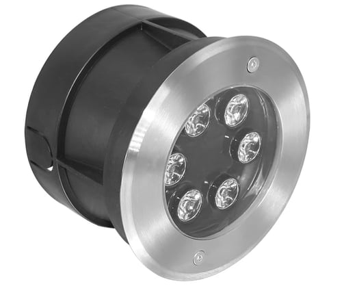 إضاءة نوافير غاطسة 6W اصفر