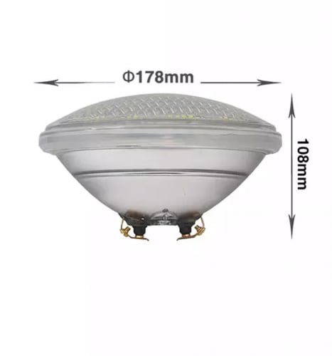 كشاف مسبح قزاز ملون LED 24W