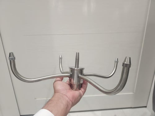 نافورة متحركة مقاس واحد بوصة